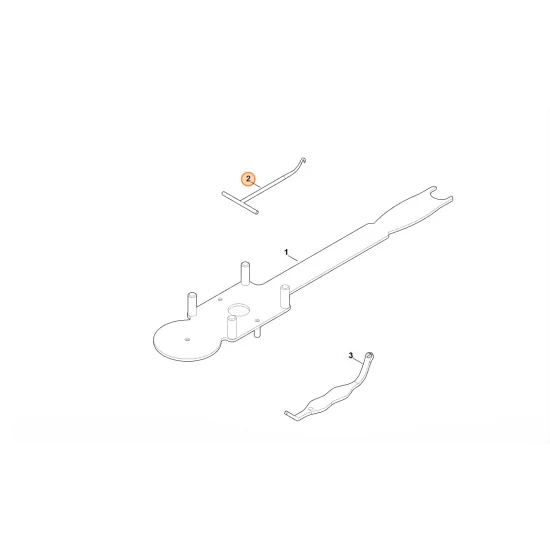 STIHL  Hak montażowy 0000 890 2800